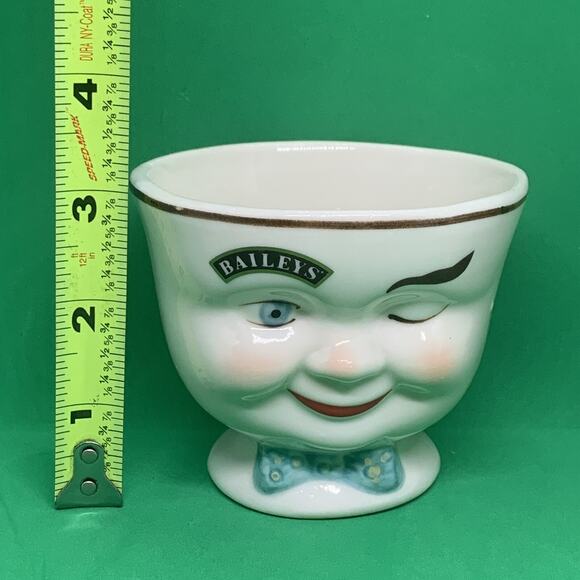 Baileys Irish Cream Tea Cups His & Hers Winking Yum 1996 Limited Edition Vintage - Picture 5 of 12
